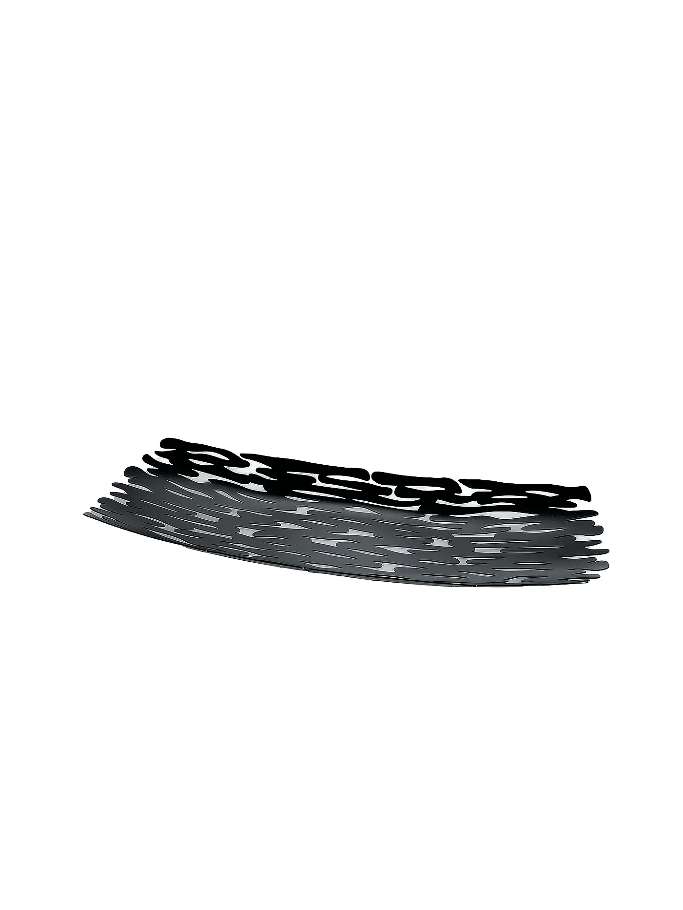 ALESSI | Tafelaufsatz Bark 51,5x19,5cm Schwarz | 